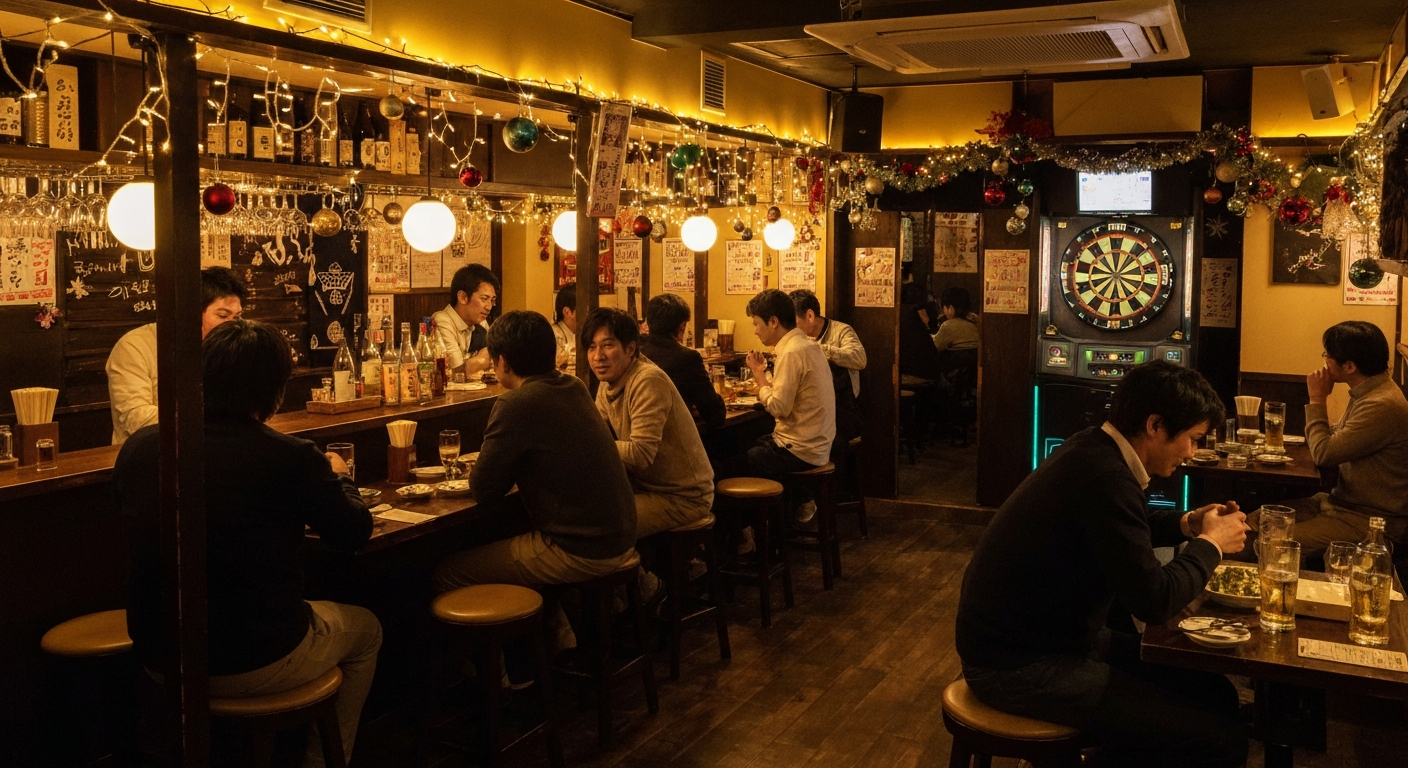 【クリスマス】聖なる夜に楽しむ大人のダーツ体験！REGALO赤羽駅前店で最高の時間を