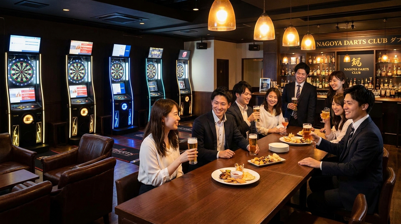 名駅で秋の夜長を楽しむ!ダーツ&貸切パーティーの魅力とは