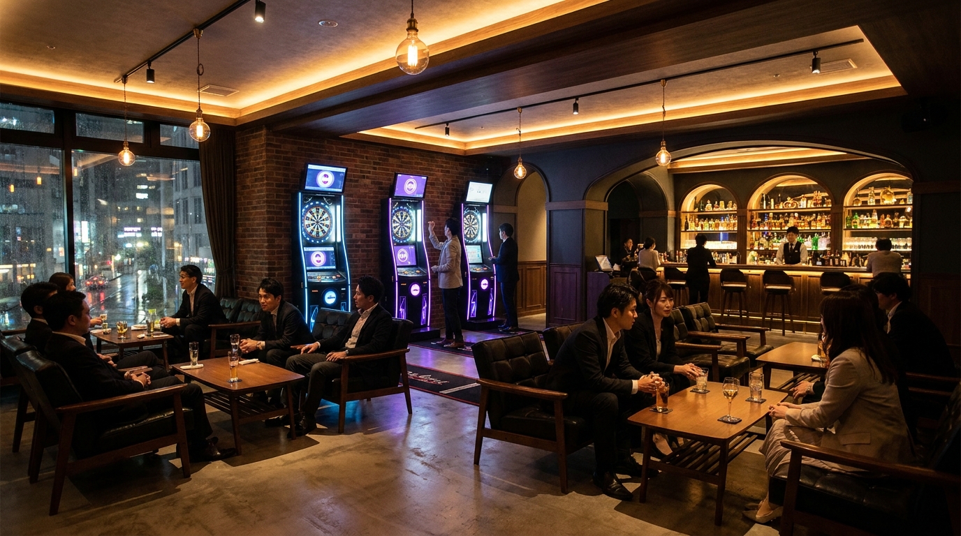 横浜でダーツを楽しむならREGALO！極上の空間と最新設備で最高の夜を